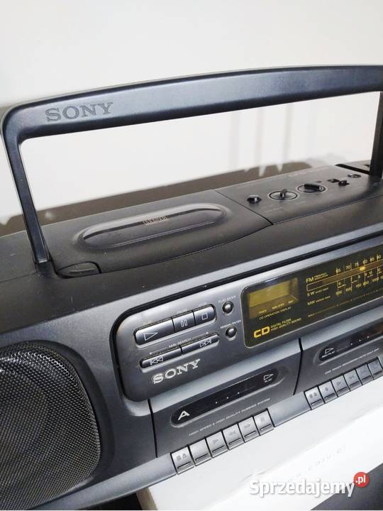 Sony CFD100S boombox radio magnetofon cd Kraków