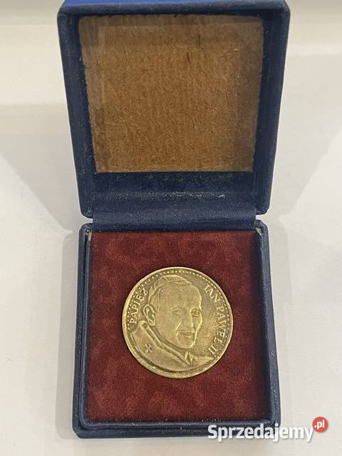 Srebrny medal Jan Paweł II próba 800 Warmet Kraków