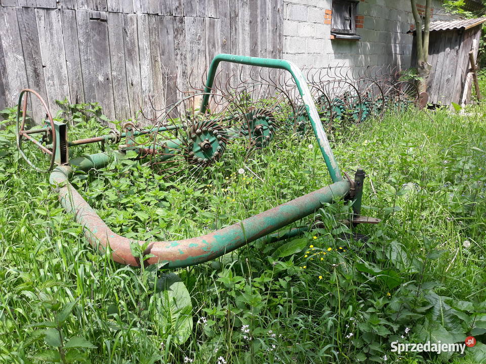 zgrabiarka przetrzasarka sloneczko kogut 7mka nieuszkodzony Zgrabiarki i przetrząsacze Bukowa Mała