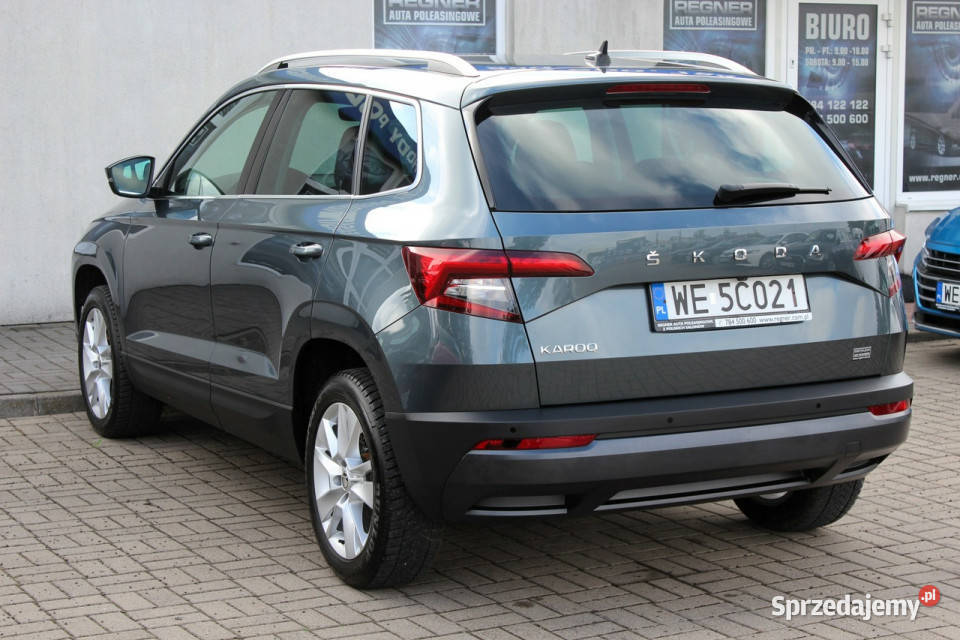 koda Karoq Style SalonPL FV23 Navi Kamera LED światła przeciwmgielne Škoda Sokołów sprzedam