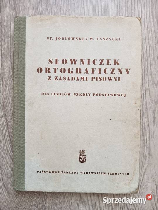 Słowniczek ortograficzny z zasadami pisowni małopolskie Kraków