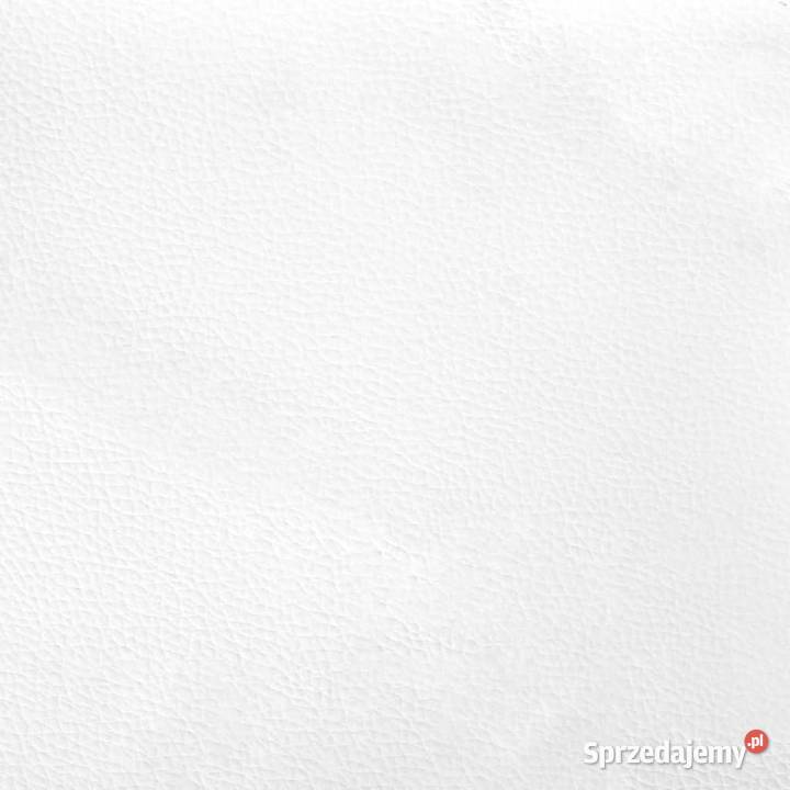Łóżko z materacem białe sztuczna skóra 140x200 Warszawa