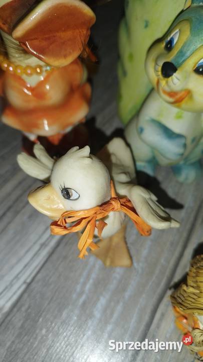 Figurki ozdoby świąteczne Wielkanocne kaczka Warszawa