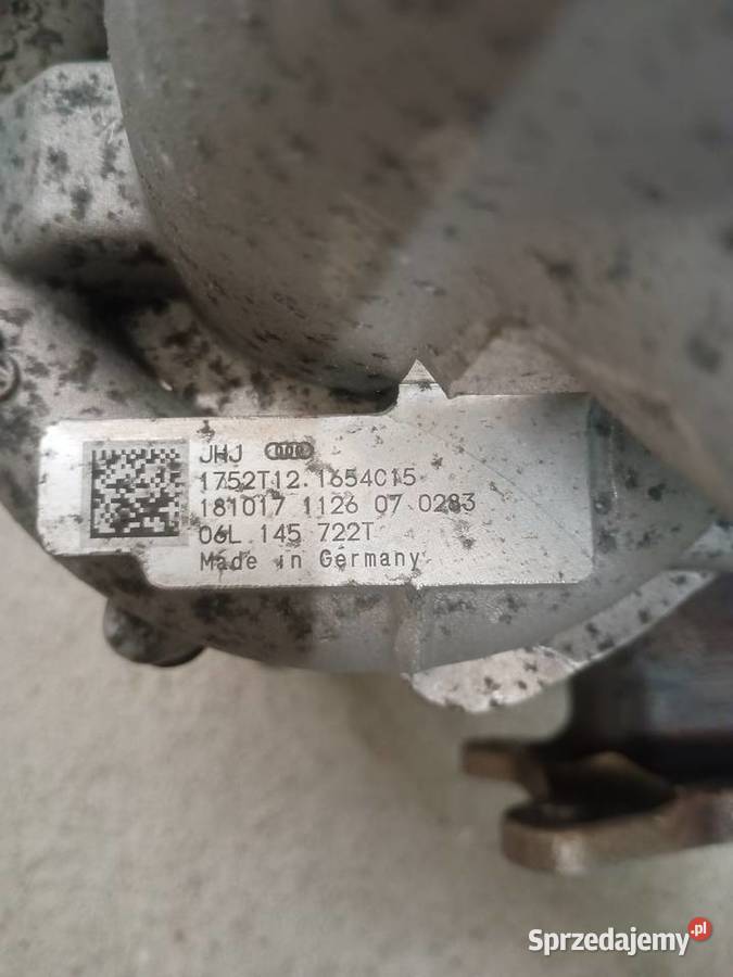 Turbosprężarka 20 tfsi AUDI 06L145722T osobowe Części samochodowe Lublin sprzedam