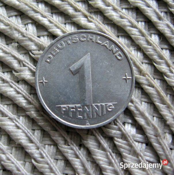 DDR 1 Pfennig 1952r A Kalisz sprzedam