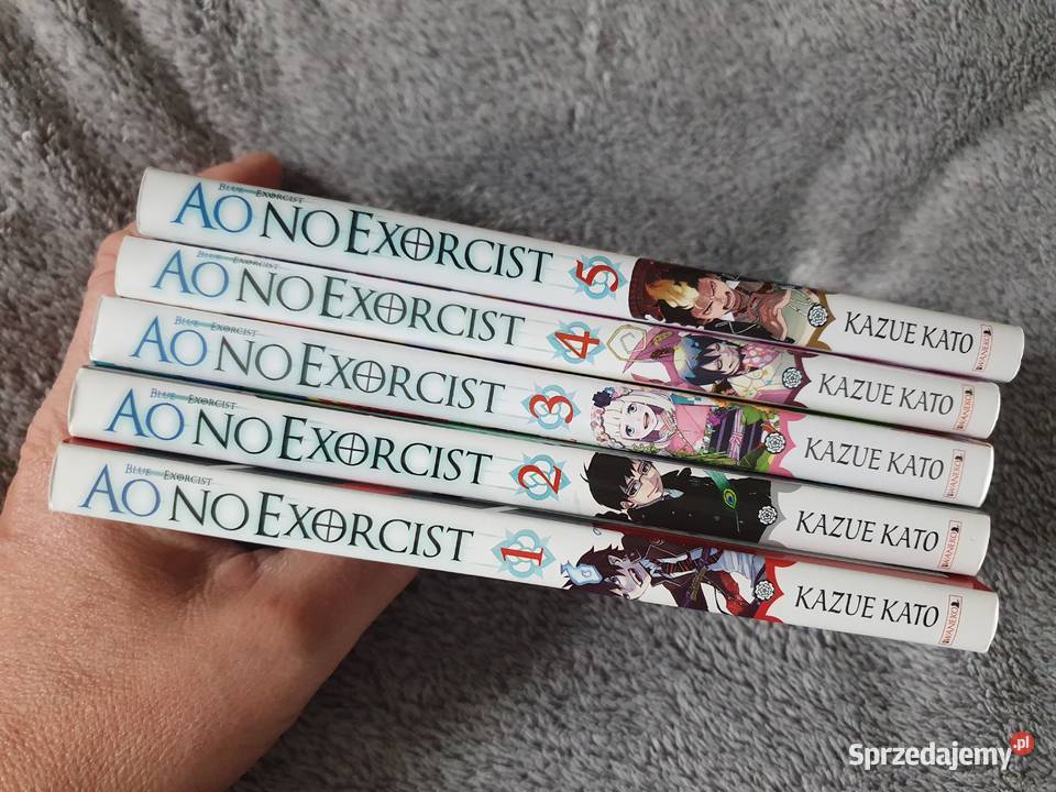 Ao No Exorcist zestaw 5 tomów wydanie 1 2015 Gdynia