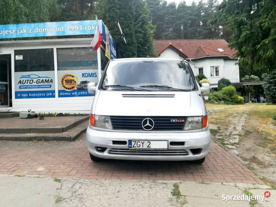 Mercedes Vito 22 118 CDI Bez korozji 9 Osobowy Chodzież