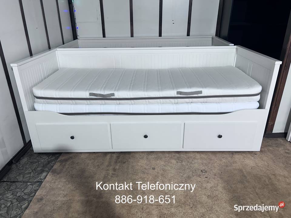 IKEA HEMNES Łóżko Leżanka z 3 szufladami 2 Rybnik