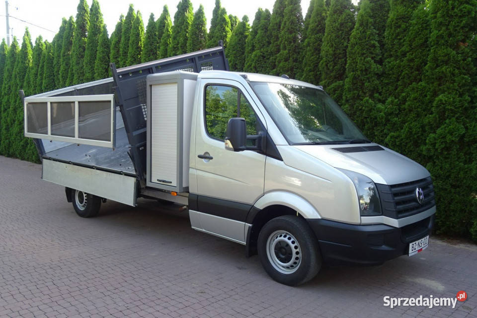 Volkswagen CRAFTER 20TDI 163 3 stronna wywrotka centralny zamek Góra Kalwaria