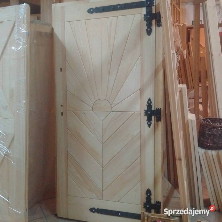 Każde ilości Ręki Prawdziwe drzwi drewniane wielkopolskie