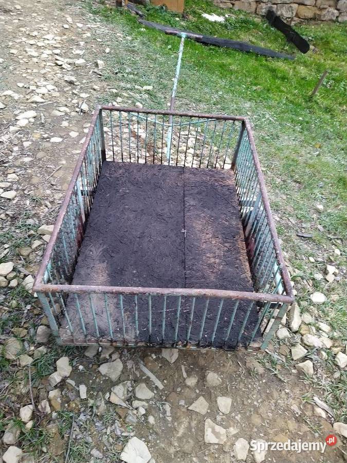 Wózek dwukołowy solidny z rączką uchwytem quad małopolskie Paleśnica