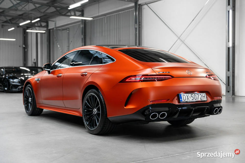 Mercedes AMG GT 53 AMG Orange Copper Manufaktur czujnik zmierzchu Węgrzce