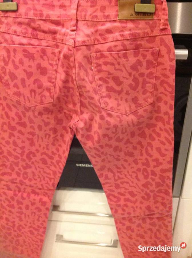 Spodnie Jeans Damskie AMISU M panterka j nowe lubuskie sprzedam