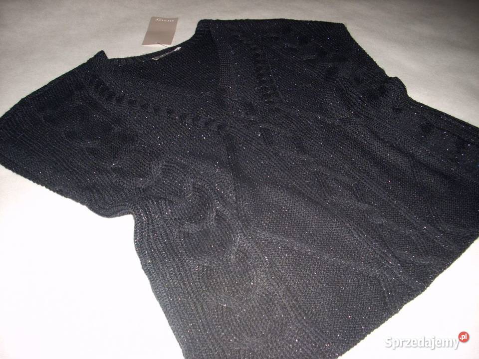 NOWA kamizelka sweter Srebrna nitka38 40 42 małopolskie Nowy Sącz
