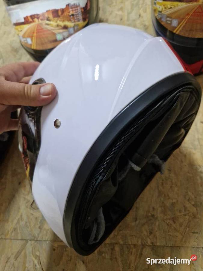 KASK rozmiar L 5960 żółty biały czarny niebieski Głogowa
