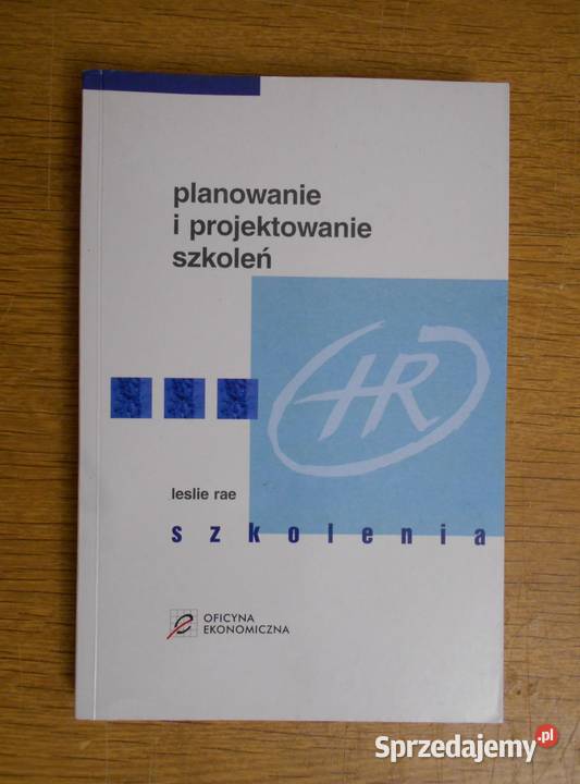 Leslie Rae Planowanie i projektowanie szkoleń