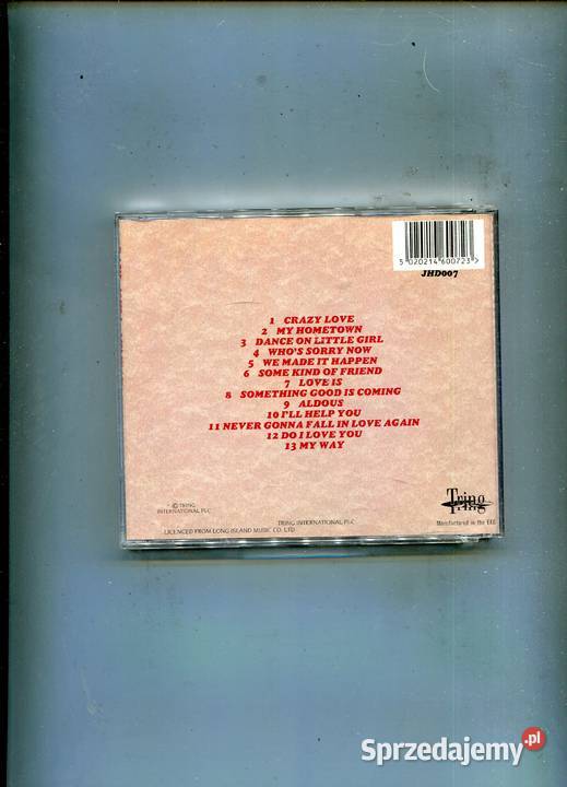 Paul Anka My Way Płyta CD Szczecin sprzedam