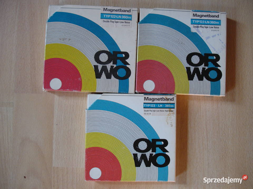 Taśma szpulowa ORWO 13 Zielona Góra