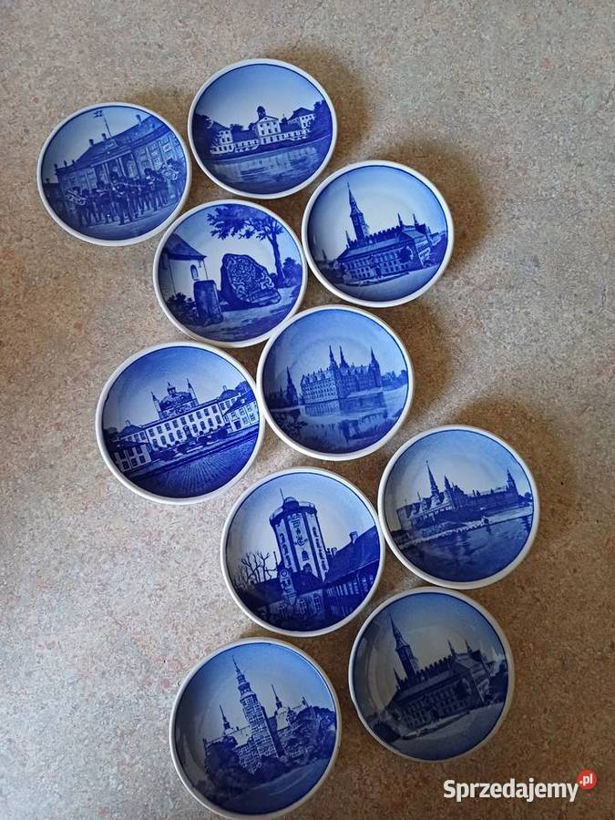 vintage miniaturowe talerzyki Antyki, Sztuka, Kolekcje Nowy Targ sprzedam