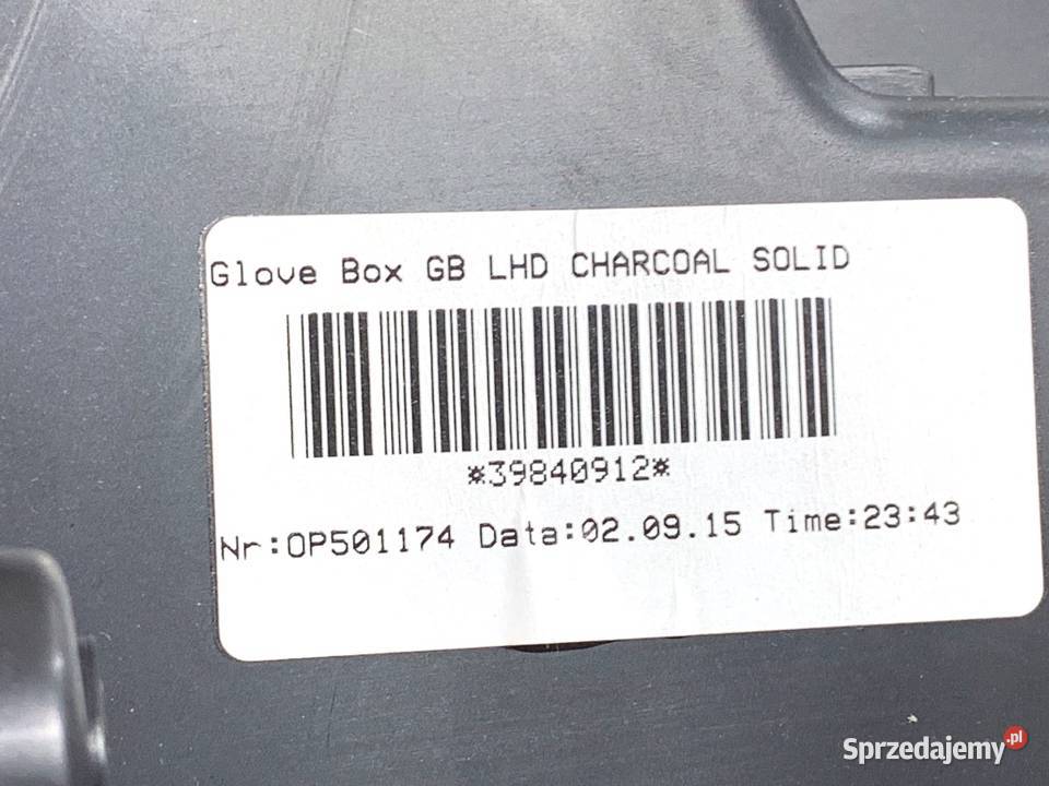 SCHOWEK PASAŻERA VOLVO V40 Hatchback 8632803 osobowe