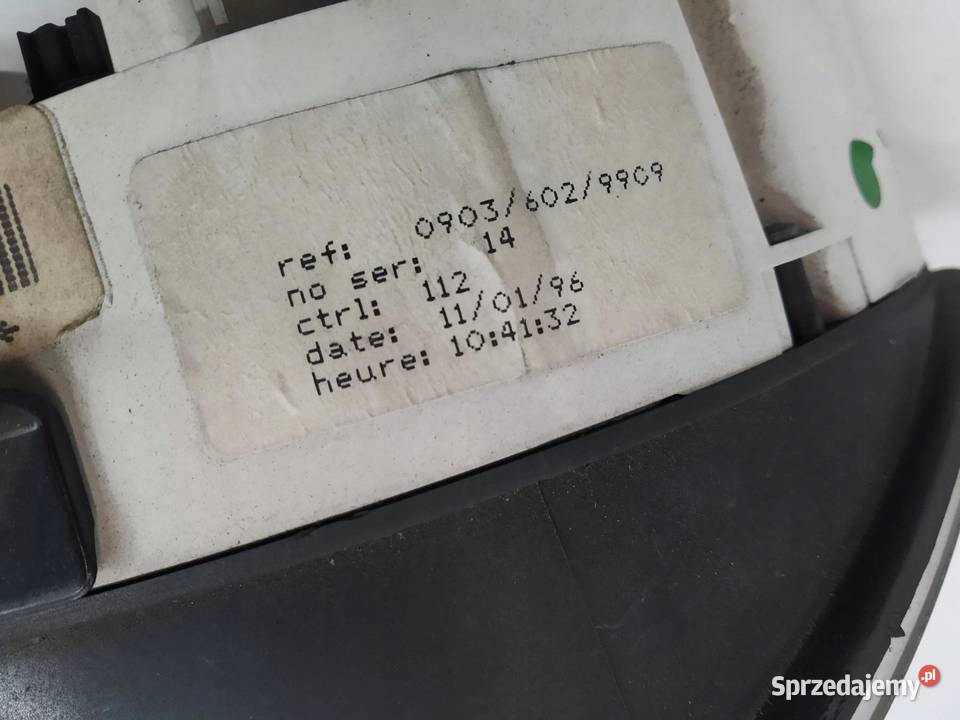 LICZNIK 1477492080 60209NCDST 19 D Citroen Rok produkcji 1996