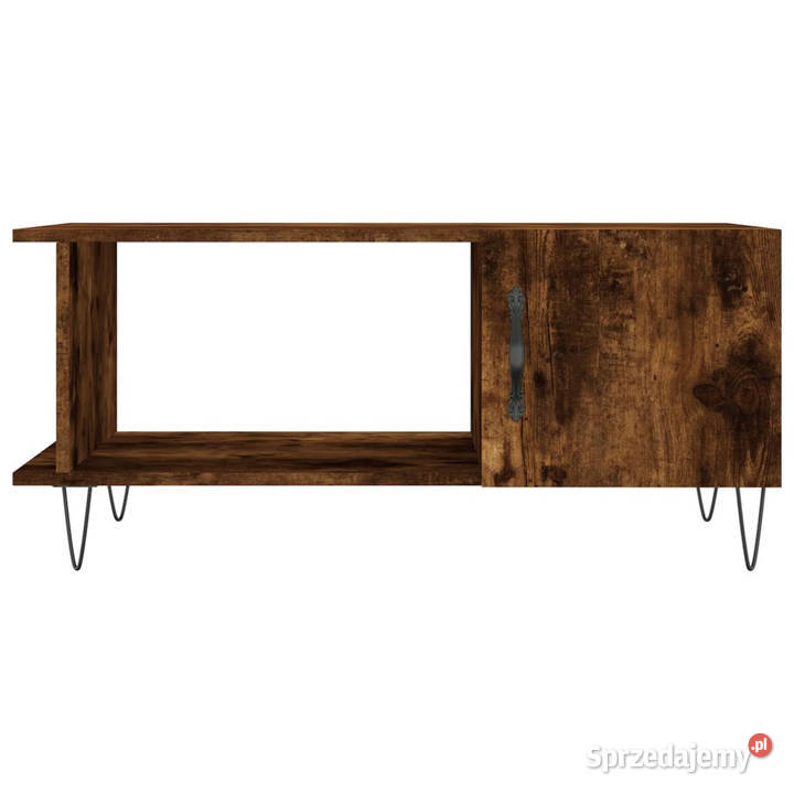 Stolik kawowy przydymiony dąb 90x50x40 WM829489 mazowieckie sprzedam