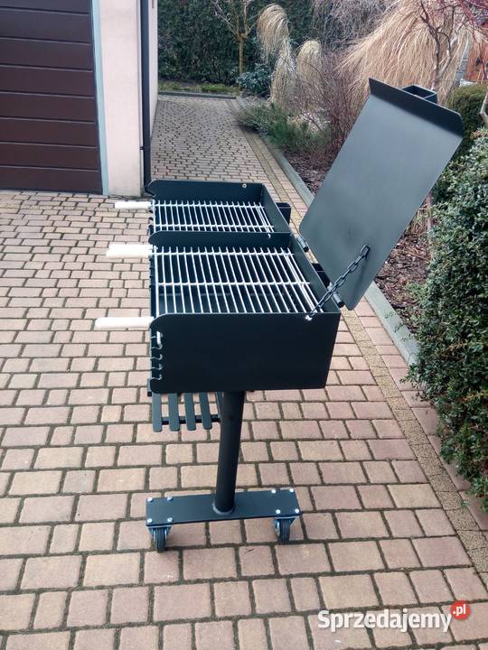Gastronomiczny grill DWUKOMOROWY blacha 4 mm sprzedam