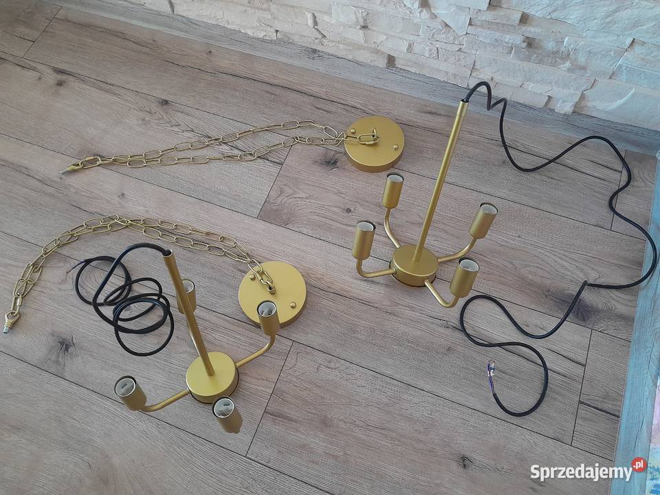 Dwie lampy rustykalne Grabowiec-Góra