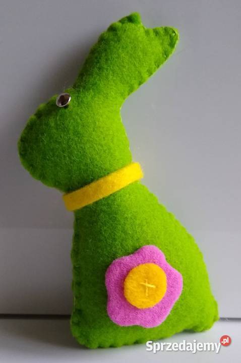 Zając Zajączek Wielkanoc Filc Handmade Gdańsk sprzedam