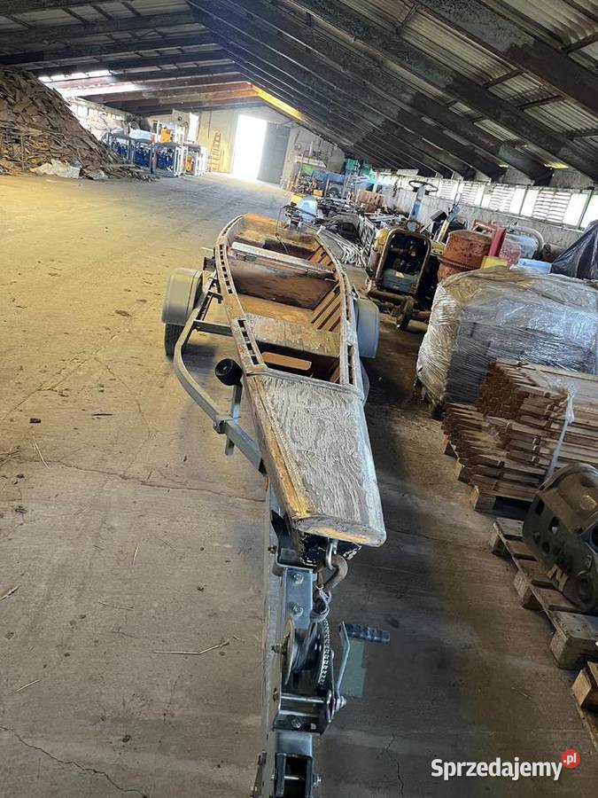 Łódka pychówka przyczepka silnik HONDA 5 Sochaczew