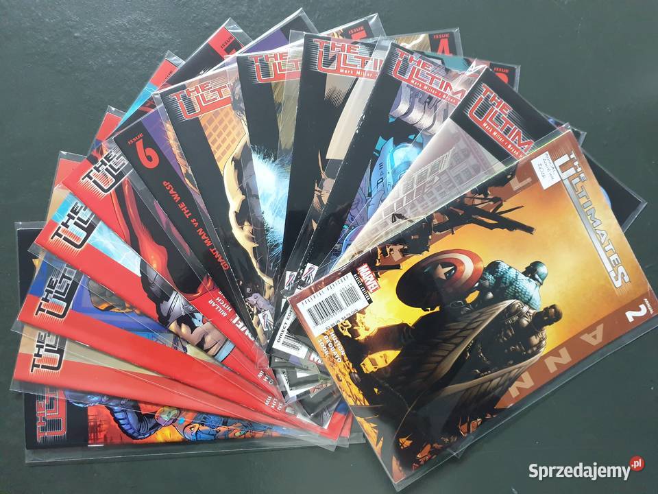 The Ultimates 12 oryginalnych komiksów Marvel Gdynia