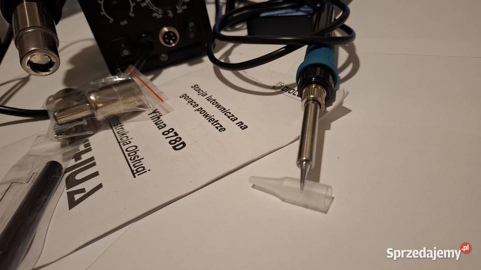 Stacja lutownicza YIHUA 878D NOWA nieużywana