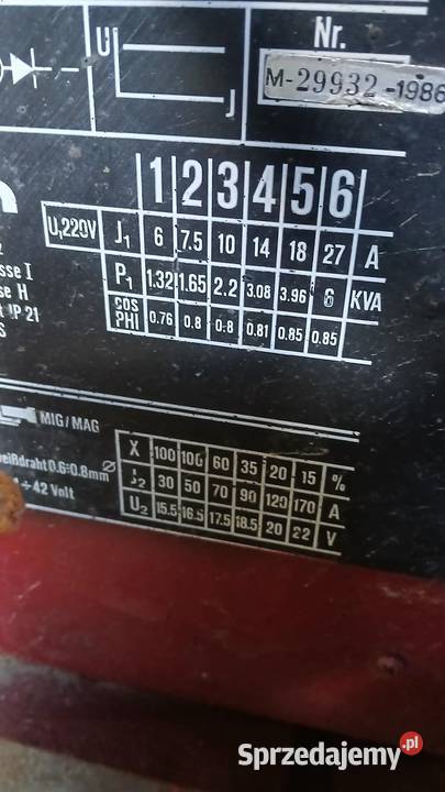 Migomat spawarka półautomat Einhell SGA 175 230v Zwoleń