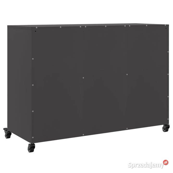 Szafka czarna 1005x39x72 stal WM846680 mazowieckie Warszawa sprzedam