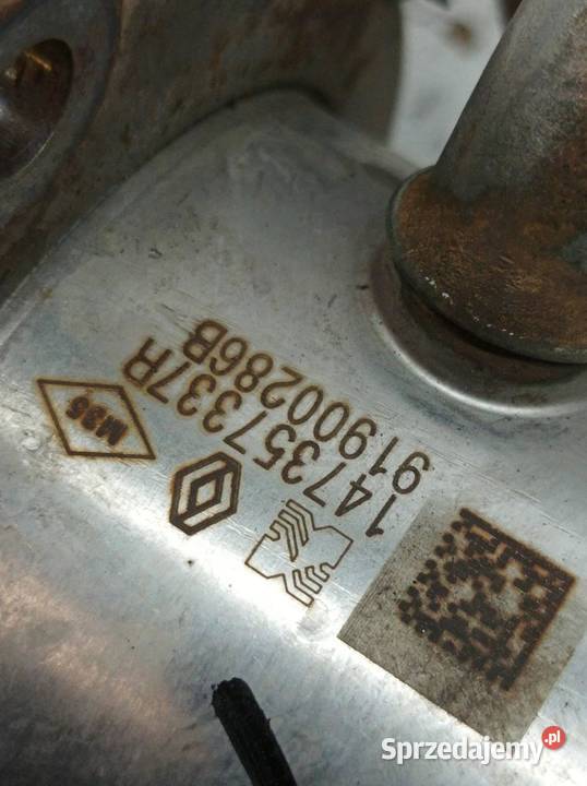 CHŁODNICA SPALIN 14735337R 17 DCI Renault Rok produkcji 2019