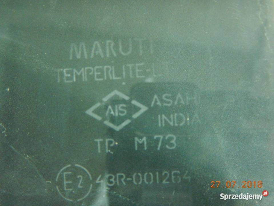 SZYBA BOCZNA SUZUKI MARUTI sx post m800