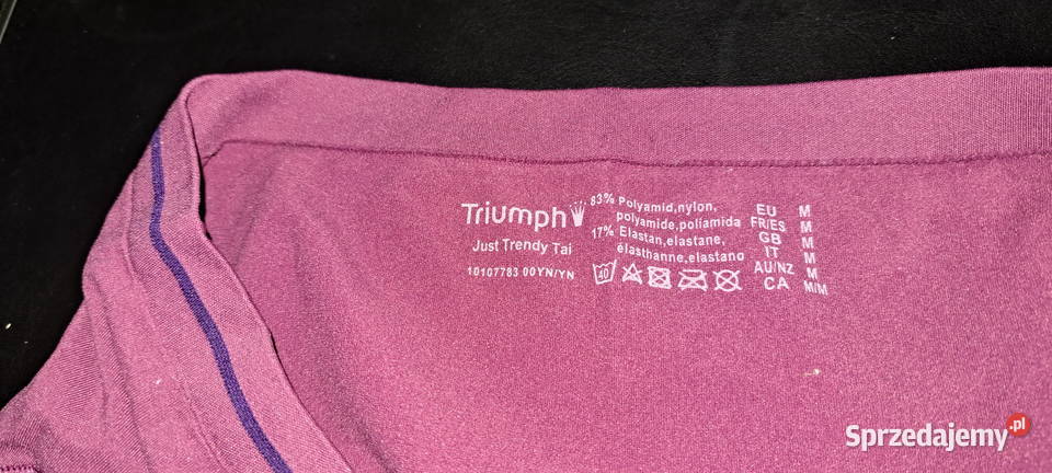 Markowy TRIUMPH komplet biustonosz figi kolor mazowieckie Warszawa