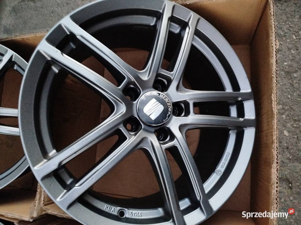 A323Alufelgi uzywane 17 5x112 et 38 Vw Skoda Bąków