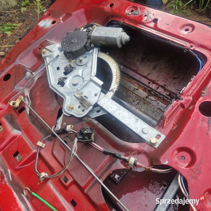 BMW 5 E34 Sedan drzwi lewe tylne tył szyba zamek Bydgoszcz