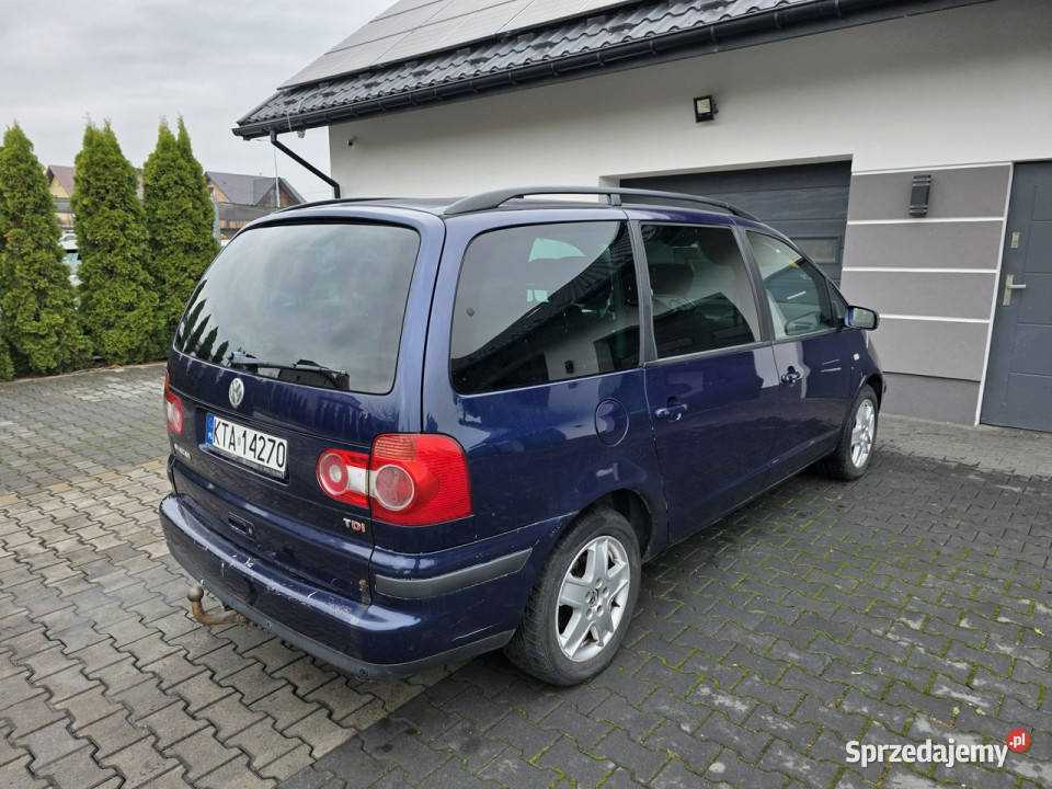 Volkswagen Sharan 19 tdi 115 koni 7 foteli I 4/5 Żabno