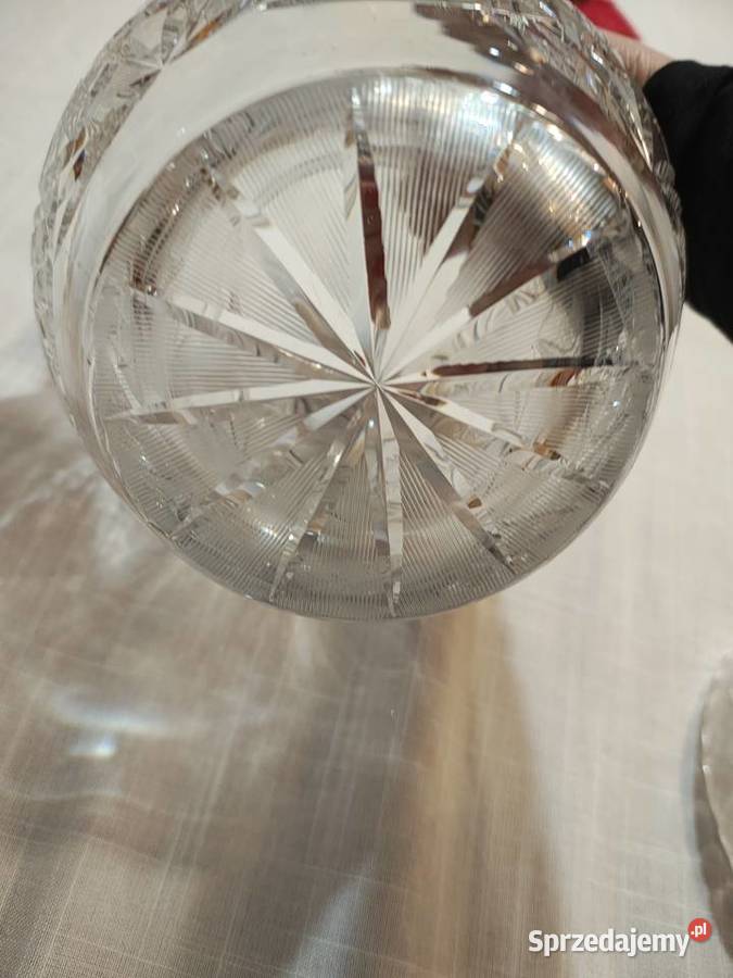 Bombonierka kryształowa duza Słupca