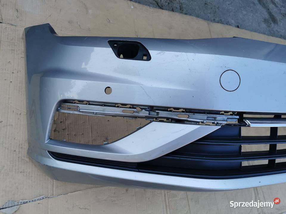 Zderzak przód golf 7 VII lift kratka listwa