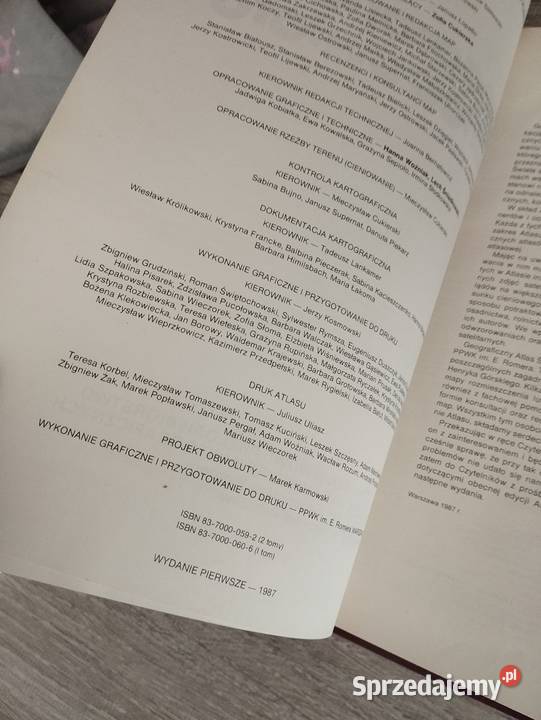 geograficzny atlas świata dwie części Poradniki, albumy i reportaże Poznań