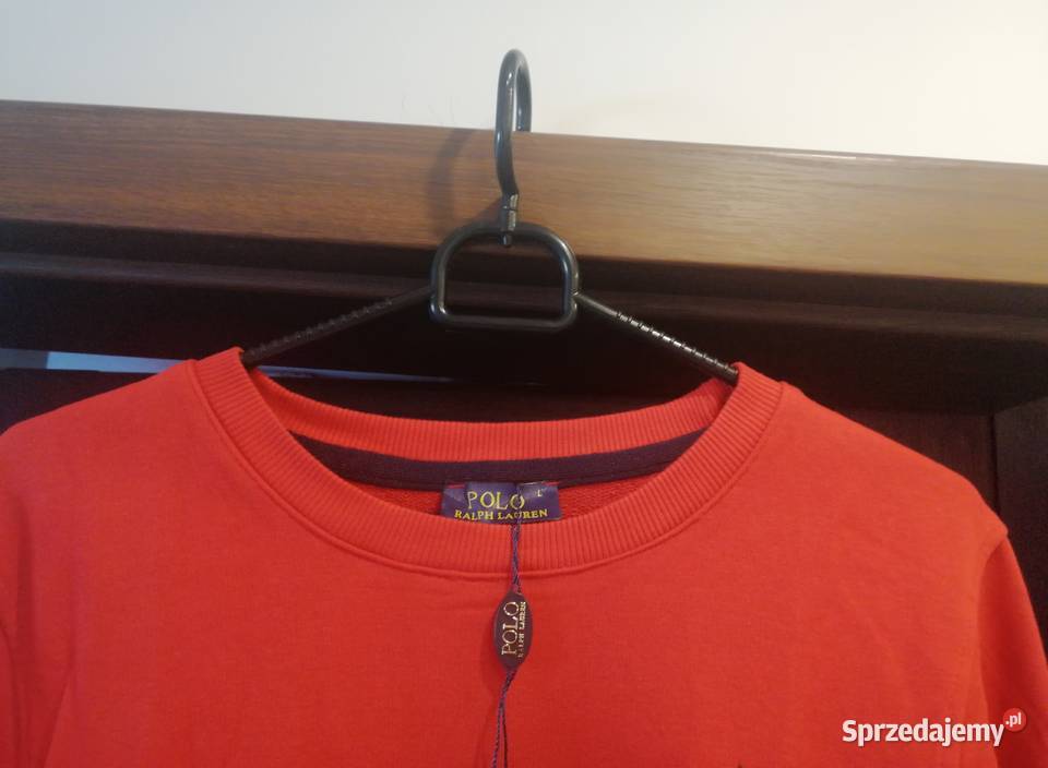Bluza sportowa L czerwony śląskie Tychy sprzedam