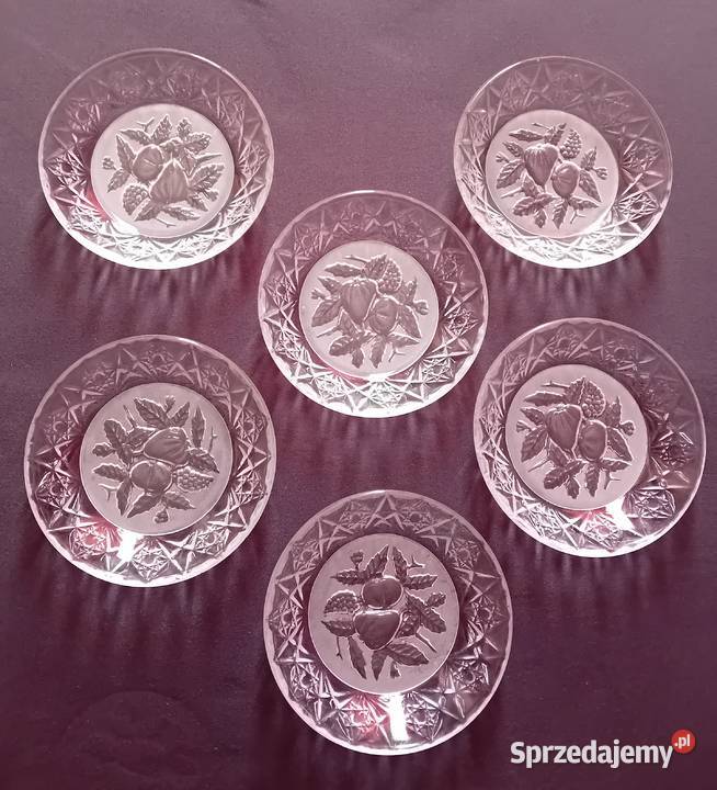 Komplet 6 miseczek salaterek Ząbkowice wzór Koźminek