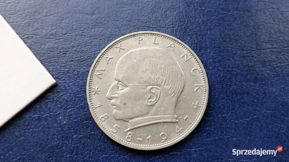 Stare monety 2 marki 1971 F Niemcy Lesko
