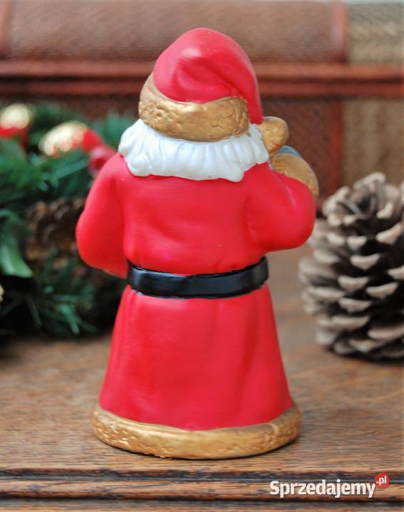 Święty Mikołaj ręcznie malowana figurka Lublin sprzedam