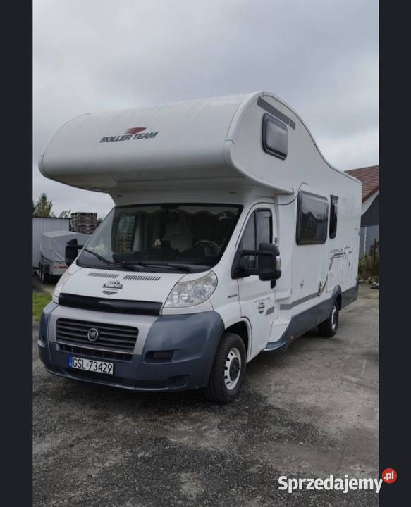 Kamper Alkowa Fiat Ducato 2013 roller team 7 Słupsk