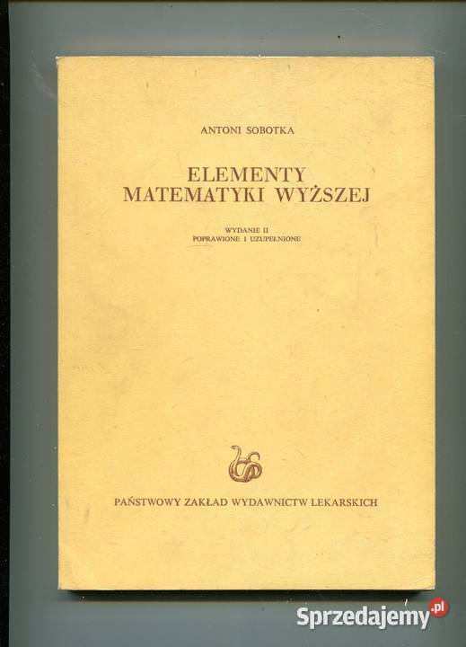Elementy matematyki wyższej zachodniopomorskie