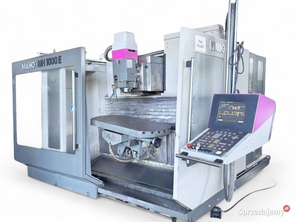 Frezarka CNC MAHO MH 1000E FILM z Niemiec